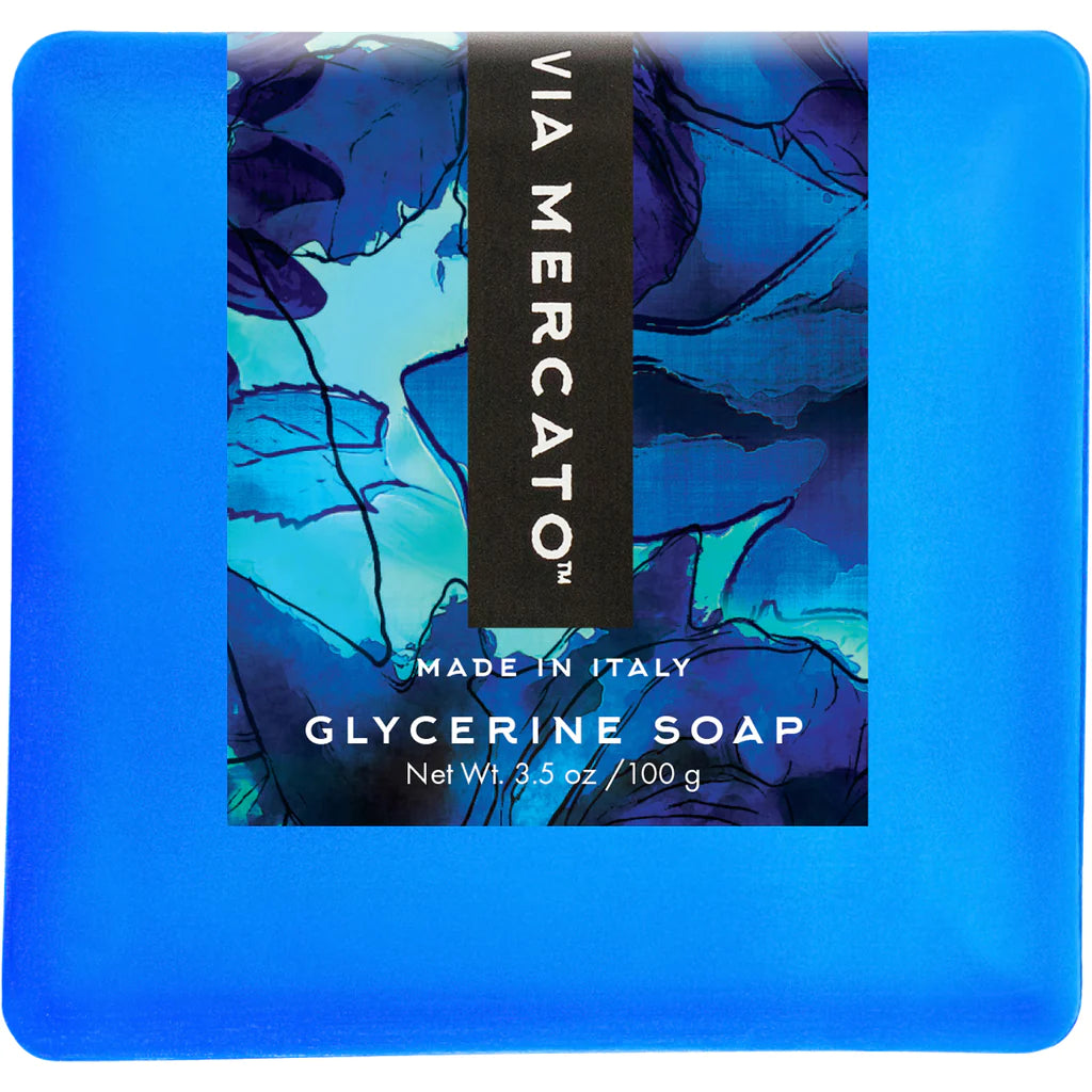 VIA MERCATO BELLA GLYCERIN SOAP 100 g - GOJI BERRY, BLACK CURRANT AND COCONUT