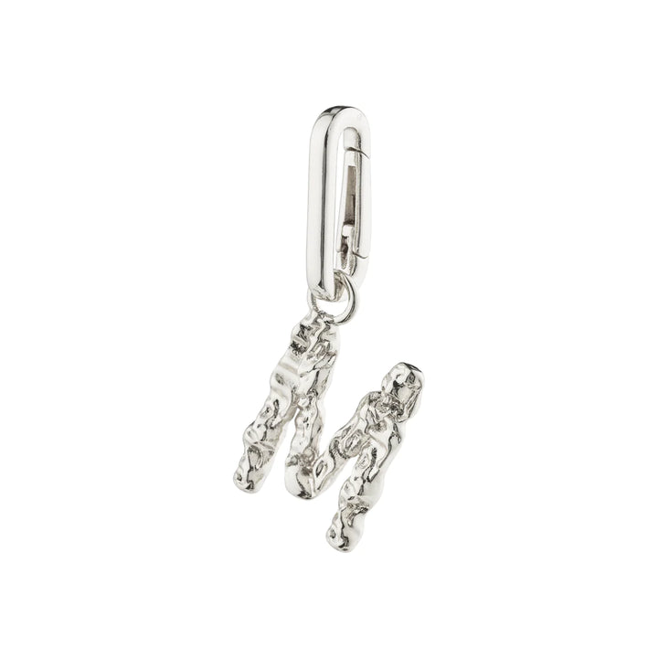 Pilgrim Charm Recycled Pendant M "Silver"