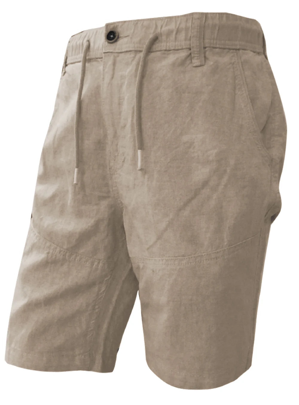 LINNY - LINEN COTTON SHORTS "NATURAL"