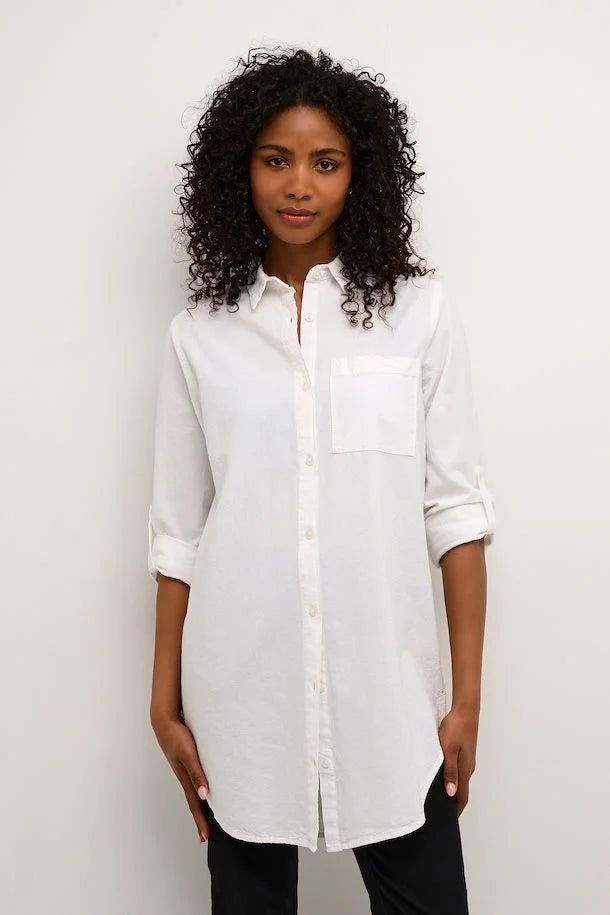 KANAYA SHIRT "Chalk"