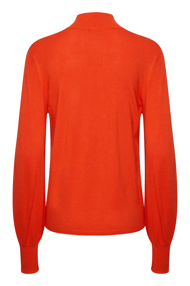 ICHI IHMAFA PULLOVER - ORANGE.COM
