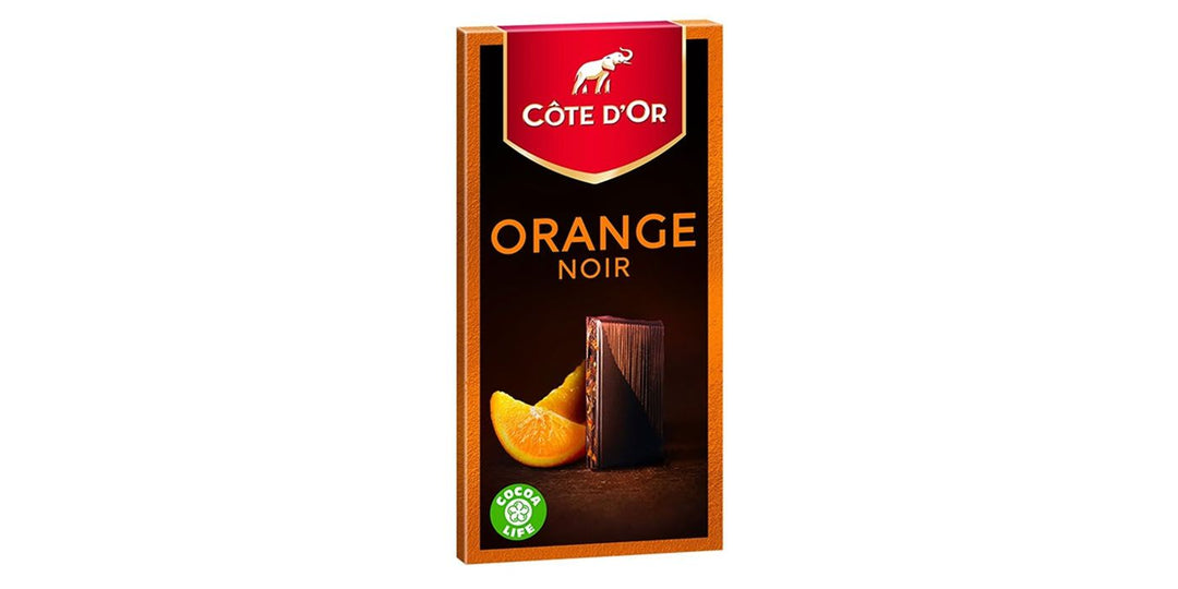 DARK CHOCOLATE WITH ORANGE 100G