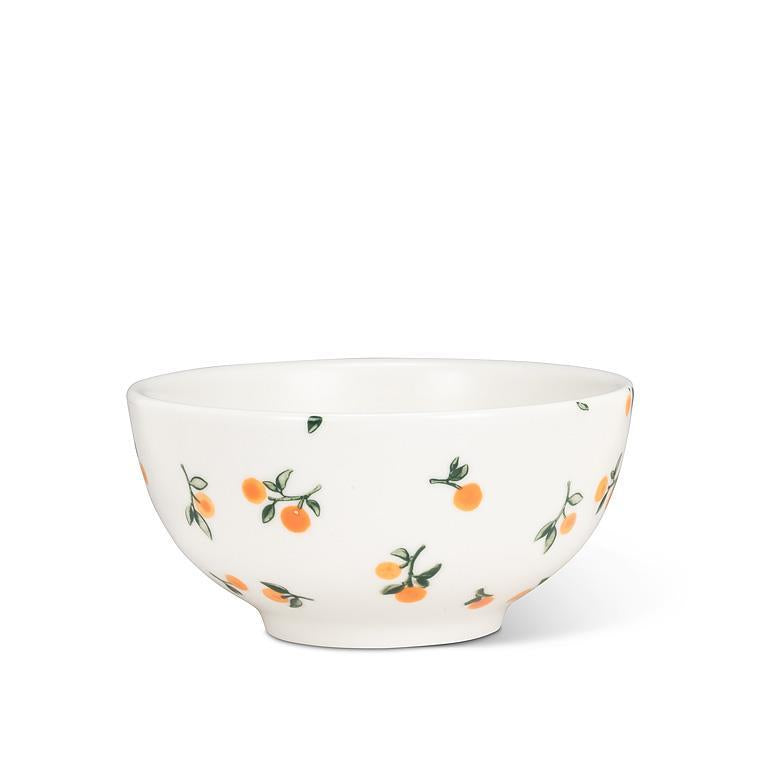 SMALL BOWL WITH ORANGES 4''D
