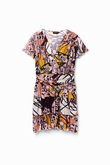 M. LACROIX ORCHID MINI DRESS