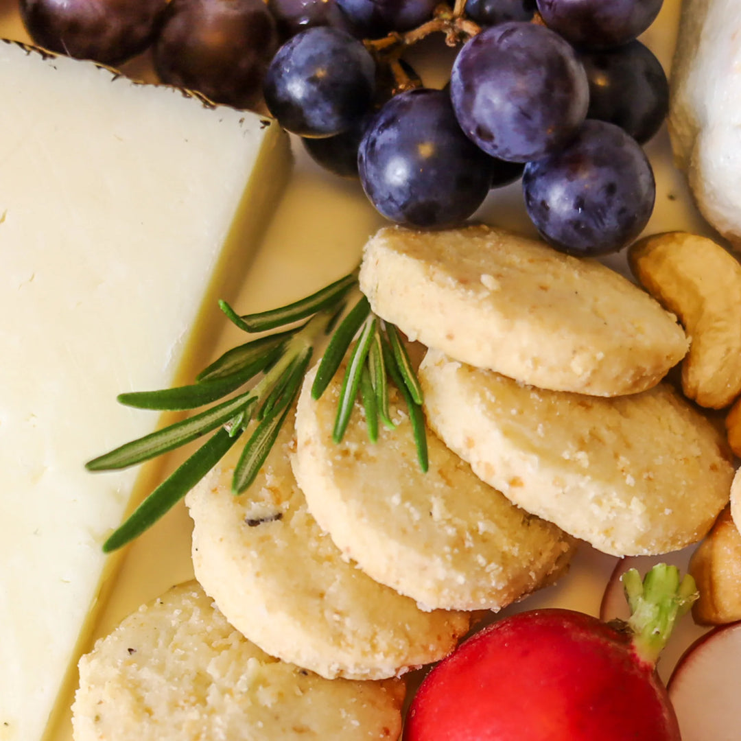 PARMESAN ROSEMARY SHORTBREAD
