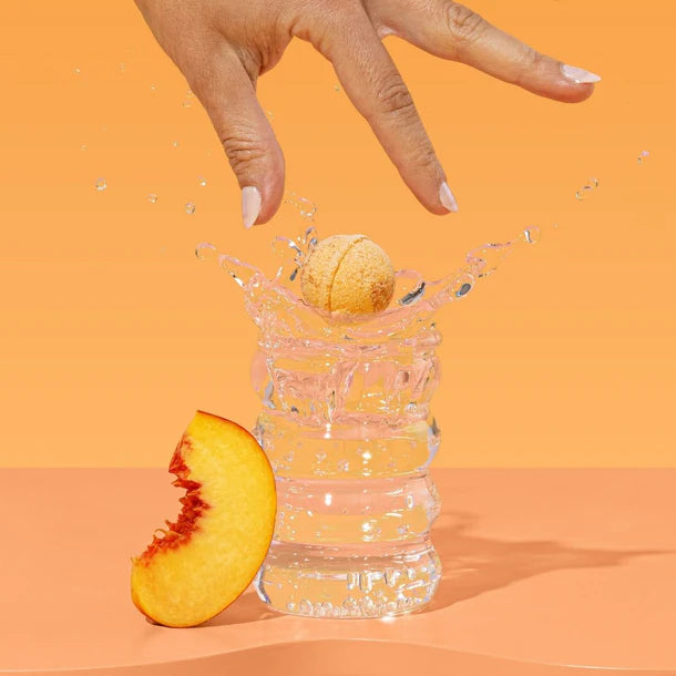 PEACH BELLINI COCKTAIL BOMB