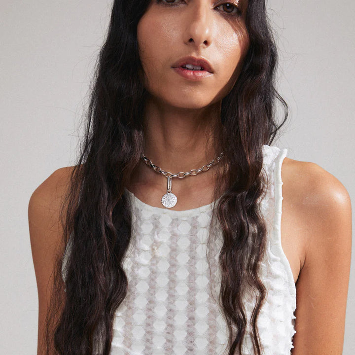 CHARM RECYCLED HOROSCOPE PENDANT SILVER-PLATED