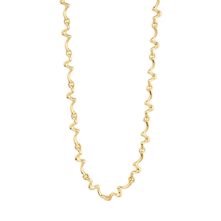 PENELOPE RECYCLED NECKLACE GOLD-PLATED