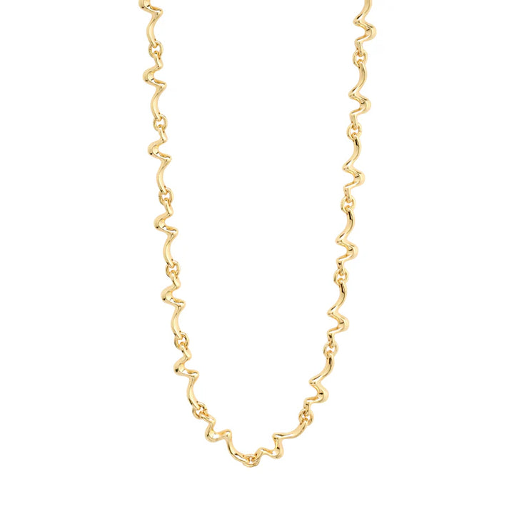 PENELOPE RECYCLED NECKLACE GOLD-PLATED