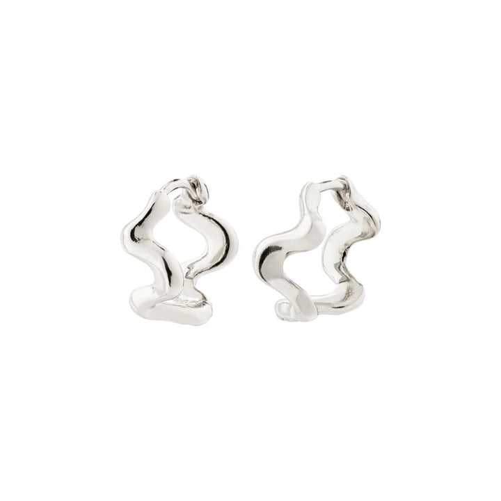 PENELOPE RECYCLED EARRINGS SILVER-PLATED