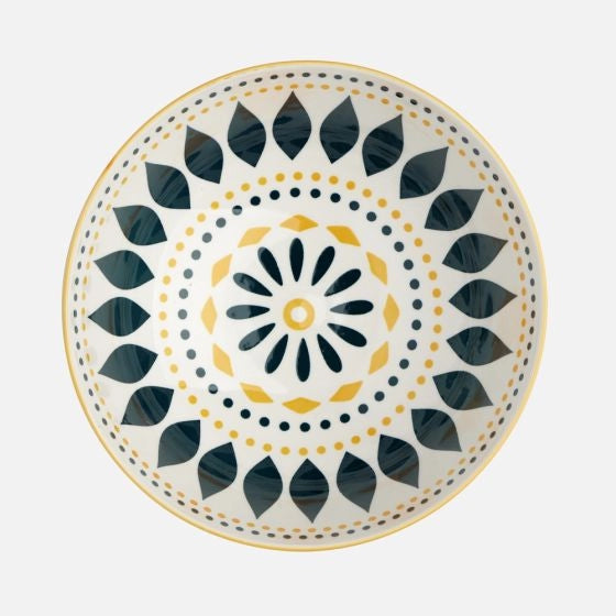 KIRI 560Z 8''D BOWL - PETAL DOT DAISY