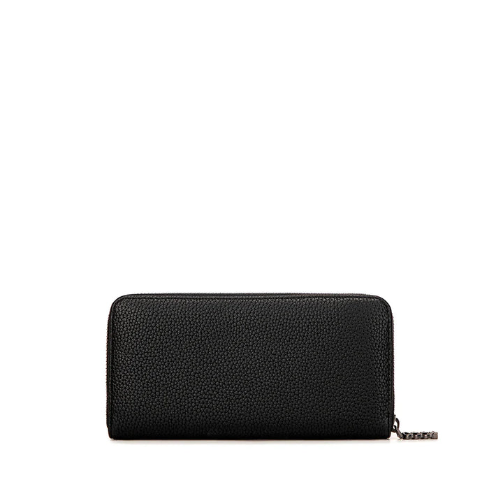 PIXIE MOOD MAE ZIP WALLET - BLACK PEBBLED