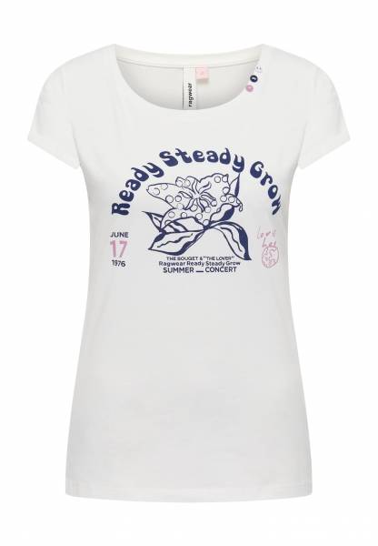 FLLORAH PP GOTS T-SHIRT "WHITE"