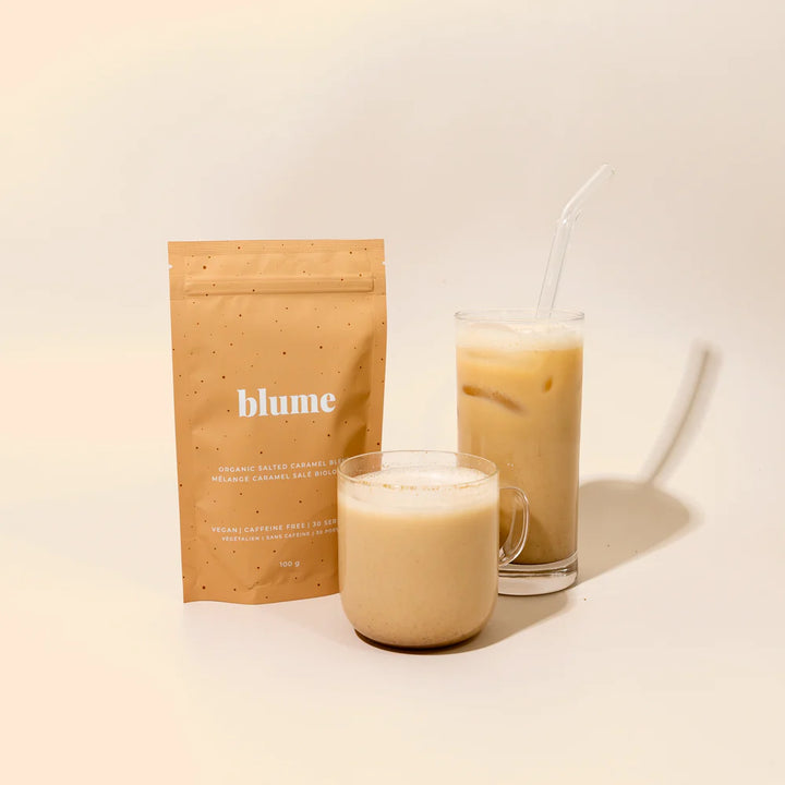 BLUME SUPERFOOD LATTE POWDER BLEND - SALTED CARAMEL - 100g