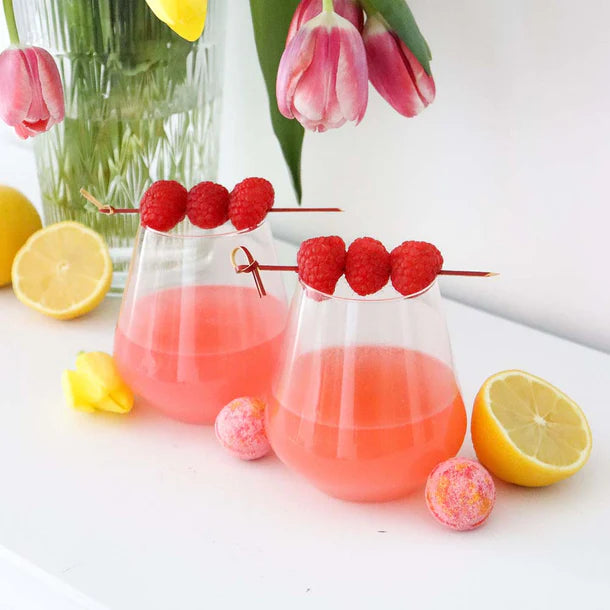 RASPBERRY LEMONADE COCKTAIL BOMB