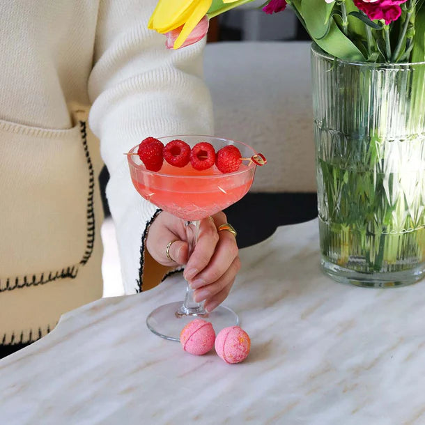 RASPBERRY LEMONADE COCKTAIL BOMB