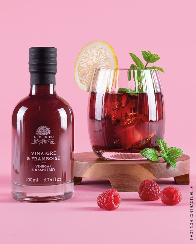 L'OLIVIER RASPBERRY PULP VINEGAR 200ml