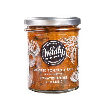 ROASTED TOMATO & BASIL BRUSCHETTA 200G