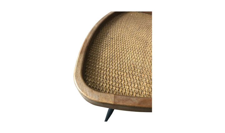 ROLLO RATTAN SIDE TABLE