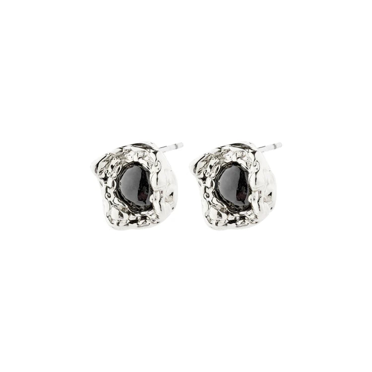 RYPER RECYCLED EARRINGS SILVER-PLATED
