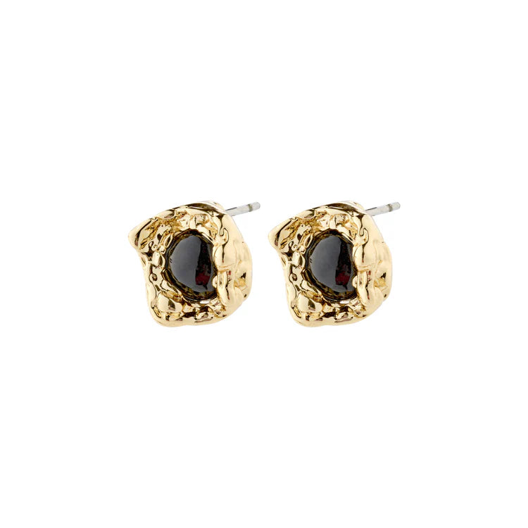 RYPER RECYCLED EARRINGS GOLD-PLATED