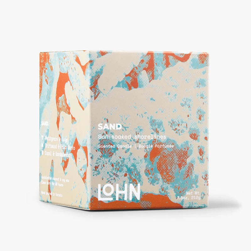 SAND CANDLE "COPAL & PALO SANTO"