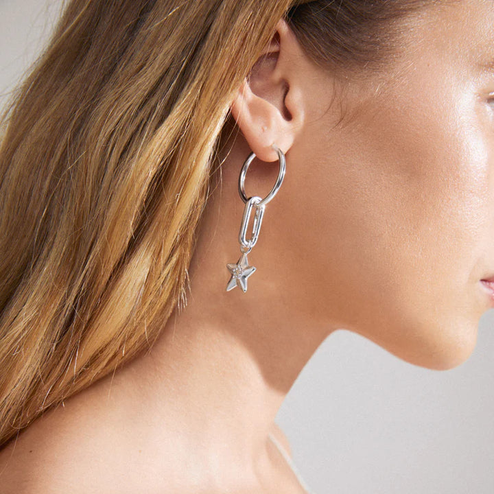 CHARM RECYCLED STAR PENDANT SILVER-PLATED