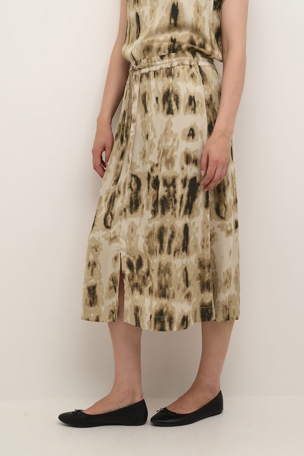 CRSIMIA SKIRT "Tannin Tie Dye"