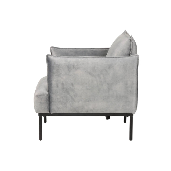Lh Imports Lulu Club Chair Slate