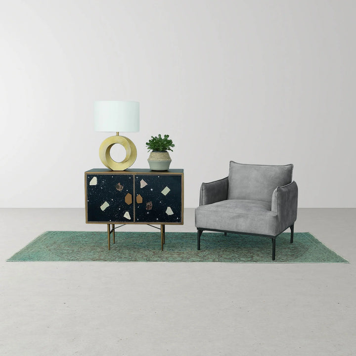 Lh Imports Lulu Club Chair Slate
