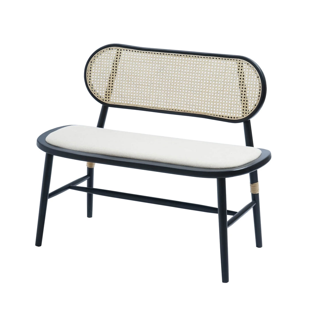 Lh Imports Dawson Small Bench Black