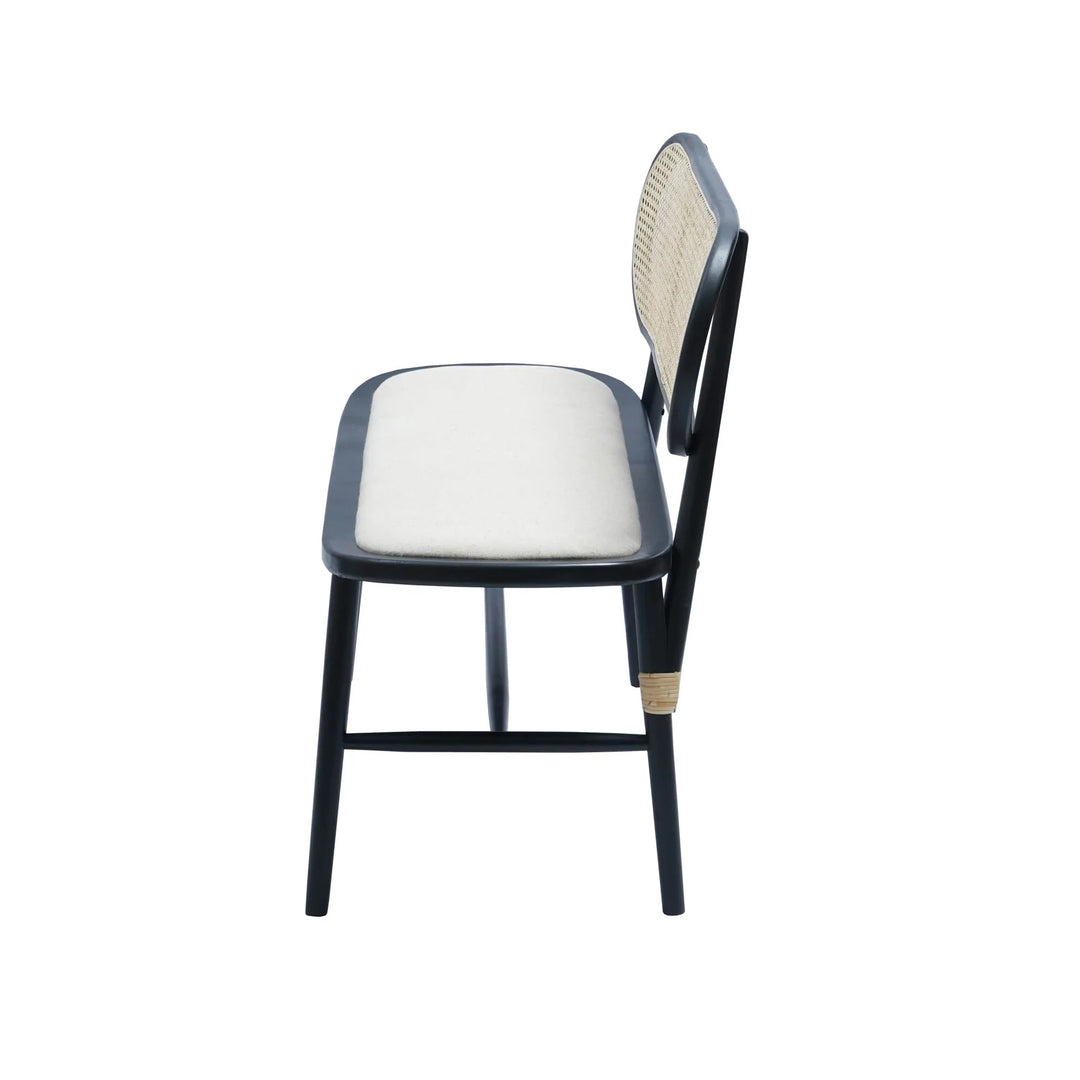 Lh Imports Dawson Small Bench Black