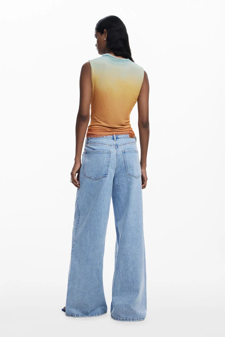 SAHARA DRAPED SUNSET SHIRT