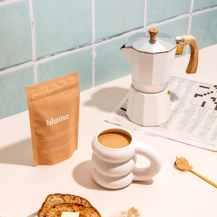 BLUME SUPERFOOD LATTE POWDER BLEND - SALTED CARAMEL - 100g