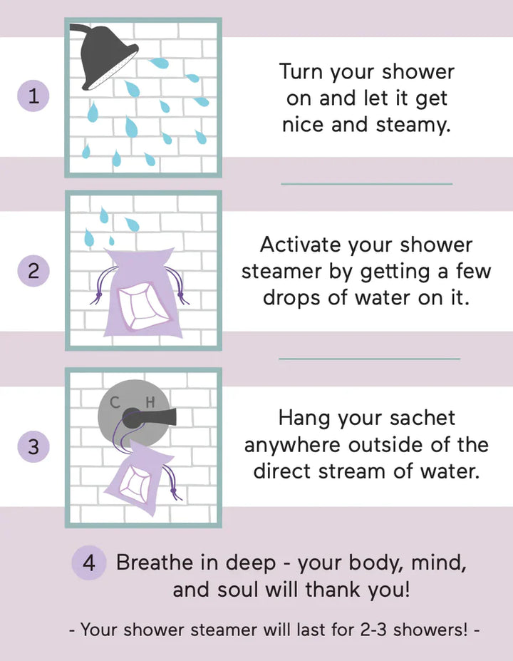 CAIT AND CO LAVENDER OAT SHOWER STEAMER