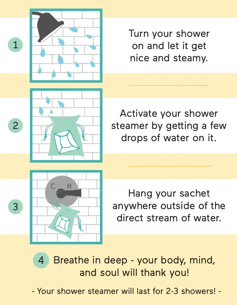 CAIT AND CO EUCALYPTUS + ALOE SHOWER STEAMER