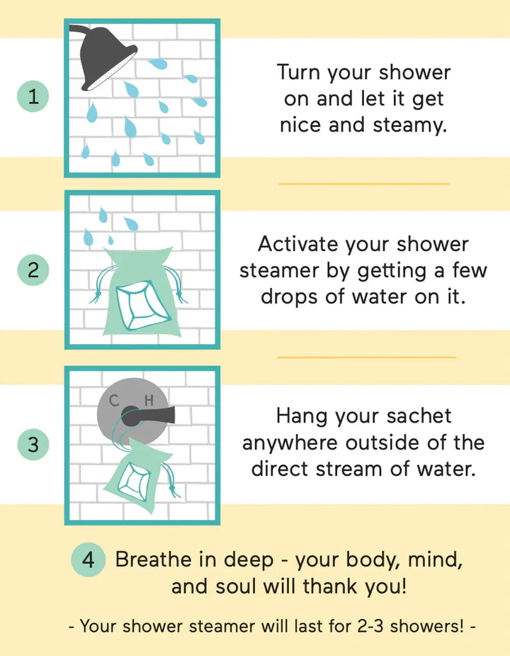 CAIT AND CO EUCALYPTUS + ALOE SHOWER STEAMER