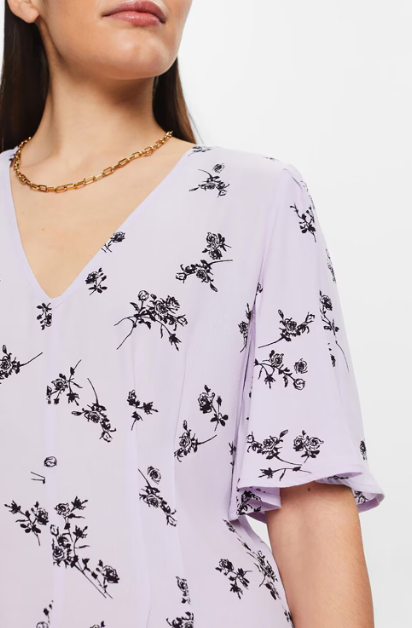 CREPE MIDI DRESS