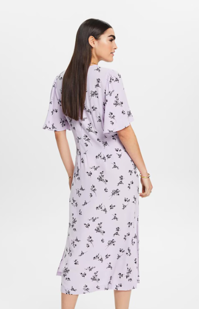 CREPE MIDI DRESS