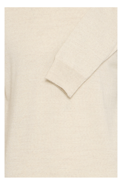 CFKONRAD MERINO ROLL NECK KNIT - LIGHT SAND