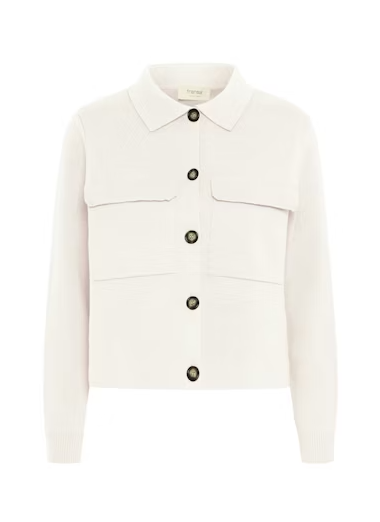 FRITA CARDIGAN "WHISPER WHITE"