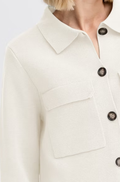 FRITA CARDIGAN "WHISPER WHITE"