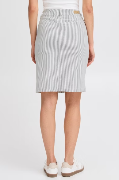 FRENA SKIRT "BIRCH WITH NAVY"