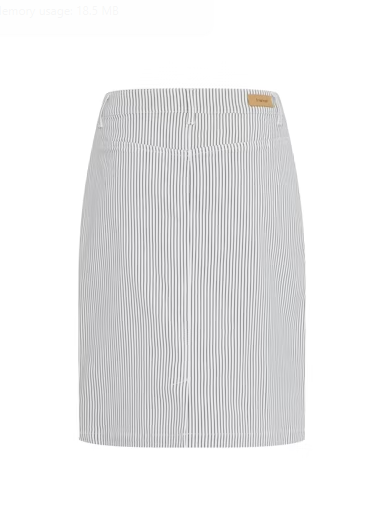 FRENA SKIRT "BIRCH WITH NAVY"