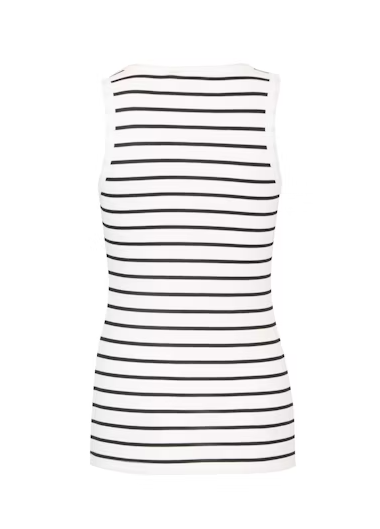 FRHIZAMOND STRIPED TOP "BLACK MIX"
