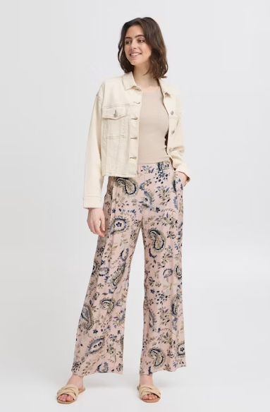 FRARIANA PANTS "ROSE SMOKE MIX"