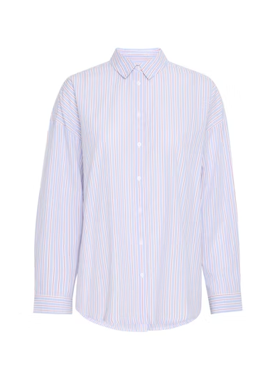 IHJANEX SHIRT "DELLA ROBBIA BLUE MULTI STRIPE"