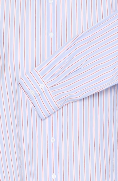 IHJANEX SHIRT "DELLA ROBBIA BLUE MULTI STRIPE"