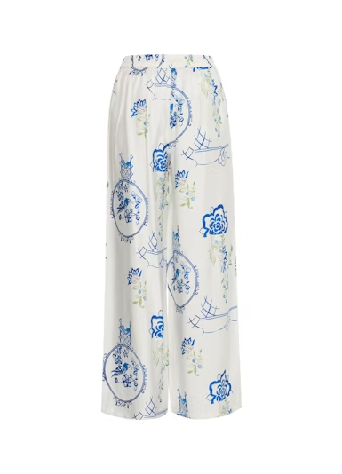 IHLUCIE PANTS "BIG SCALE TILE AOP"