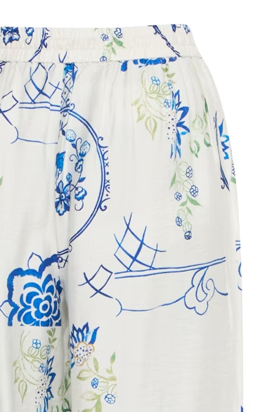 IHLUCIE PANTS "BIG SCALE TILE AOP"